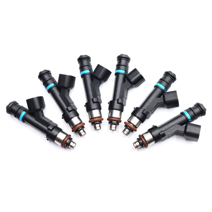 6 x Fuel Injectors For Jeep Liberty Dodge Dakota Mitsubishi Ram 3.7L 0280158020