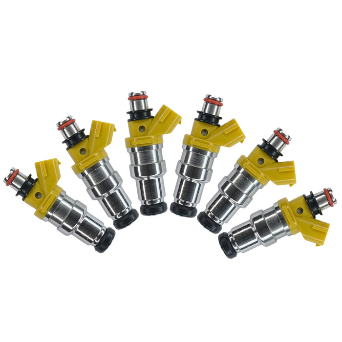 6x Fuel injectors For 1986 1987 1988 Toyota Supra 3.0L 23250-70040 / 23209-70040