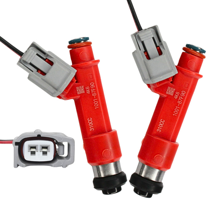 2 x 310cc Fuel Injectors For Mazda Rx8 Rx-8 13B rotary 1.3L turbo JDM RENESIS 2