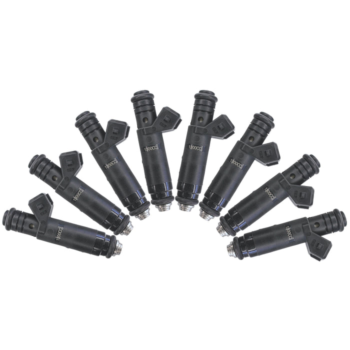 8 1300cc fit Siemens Deka 124lb Fuel Injectors EV1 for Chevy Ford LS1 LT1 LSX V8