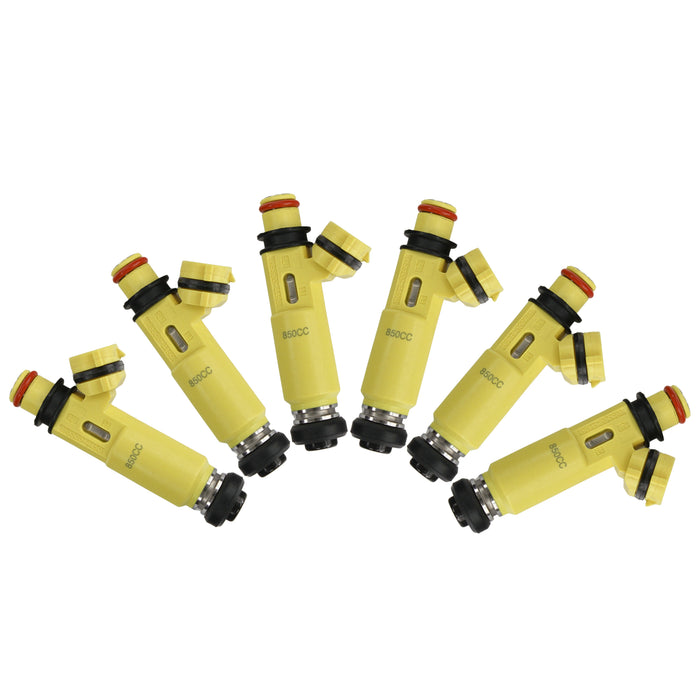6 x 850cc Einspritzdüsen für TOYOTA 1FZ-FE LANDCRUISER FZJ78,79,105 LEXUS