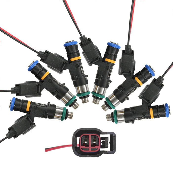 6 x 750cc fuel injectors for NISSAN SKYLINE R33 GTS-T RB25DET fit BOSCH EV14