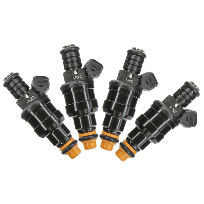 4 x 650cc Einspritzdüsen für Lancia Delta Integrale HF 4WD Turbo EVO 60lb KSM
