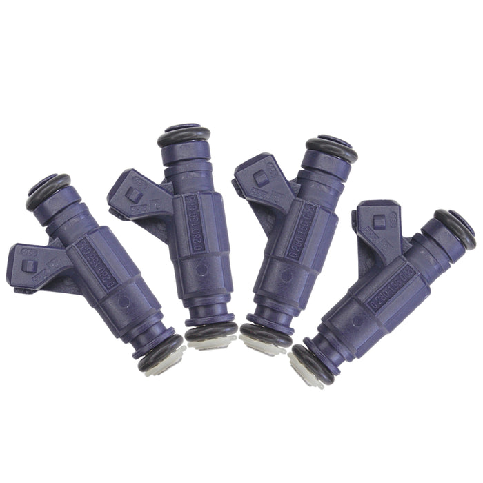 4 x Fuel Injectors for 00-06 Audi Volkswagen 1.8L I4 Turbo fit Bosch 0280156065