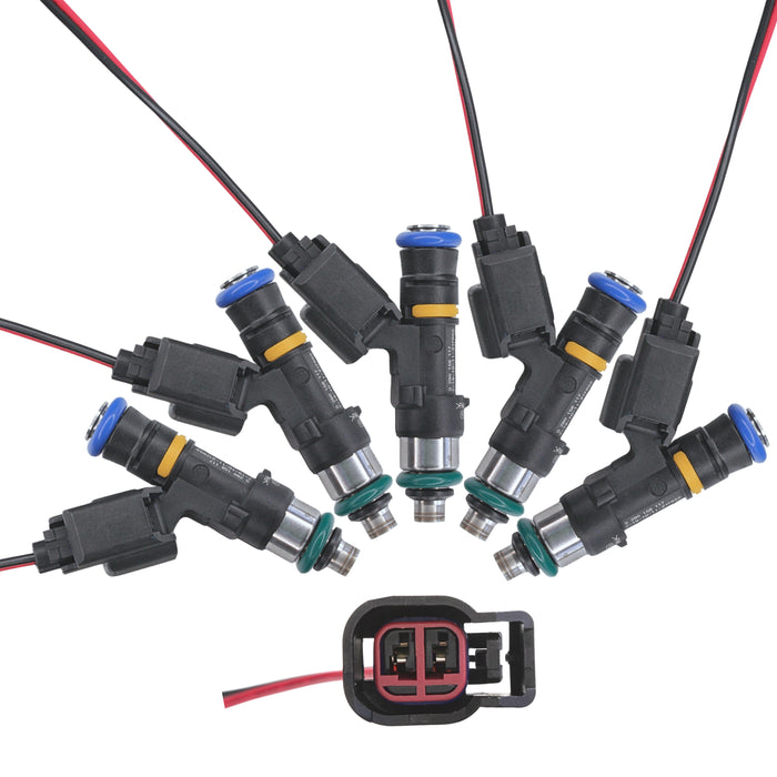 5 x 850cc fuel injectors for FORD FOCUS MK2 2.5T RS ST BOSCH EV14 High Impedance