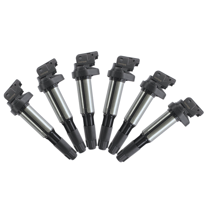 6x Ignition Coils for BMW E46 E87 E90 335i 435i 525i X3 X5 2.5L 3.0L 12131712219