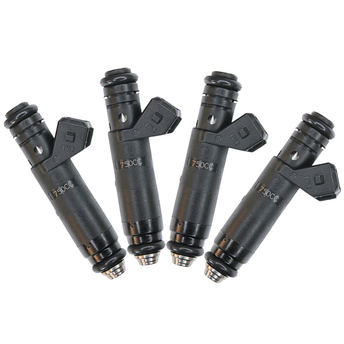 4 x Fuel Injectors 71lb 750cc High Impedance Long Style FI114961 EV1 plug 60mm