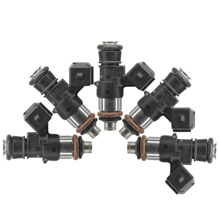 5 injecteurs de carburant courts EV14 1650 cc 157 lb, trou unique pour référence 0280158333 E85 