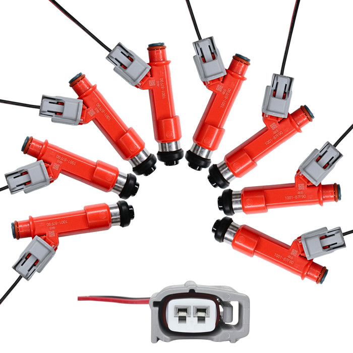 8 x 1400cc Fuel Injectors for Toyota 1UZFE E85 LEXUS SOARER V8 FIT DENSO AISIN