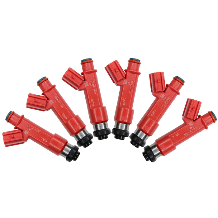 6 x 850cc fuel injectors for Toyota Aristo-Celica-Supra Lexus 1zz 2zz GS300