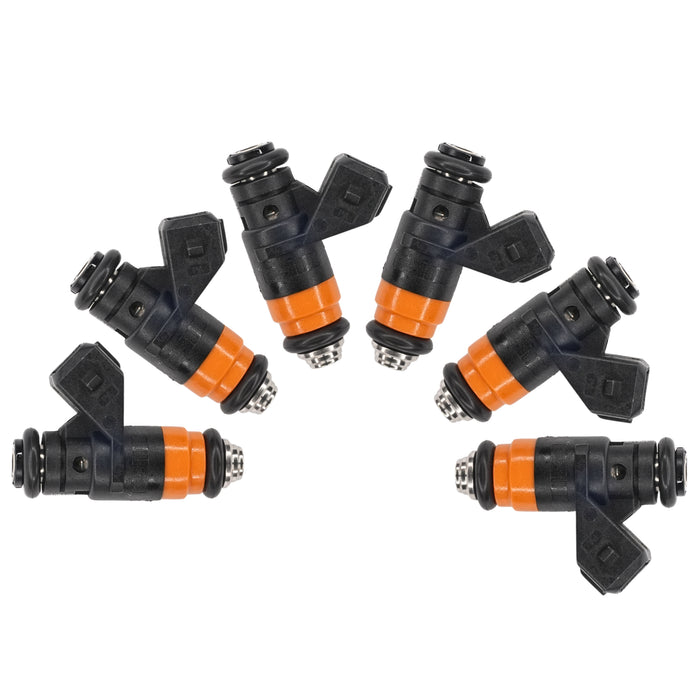 6 injecteurs de carburant compacts Deka FI11420 EV1 haute impédance 48 mm, 42 lb 440 cc 