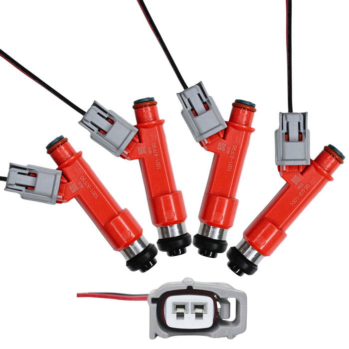 4 x 1400cc fit Denso FUEL INJECTORS For MAZDA RX8 13B ROTARY 1.3L TURBO