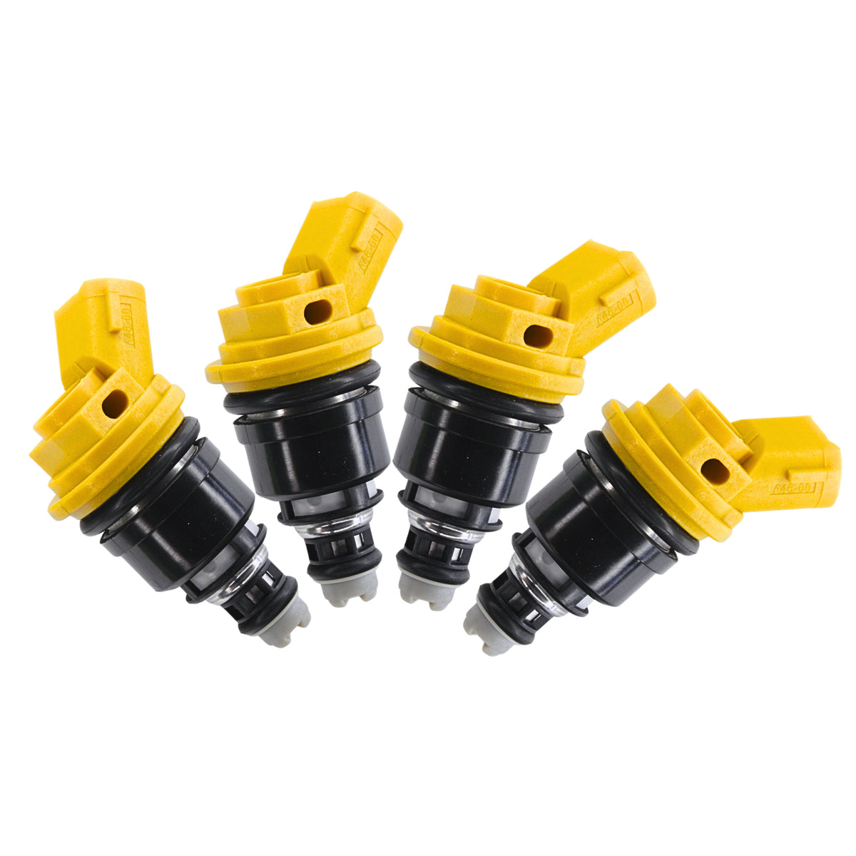 4 x 555cc Side Feed Fuel Injectors for Subaru Sti WRX GC8 EJ255