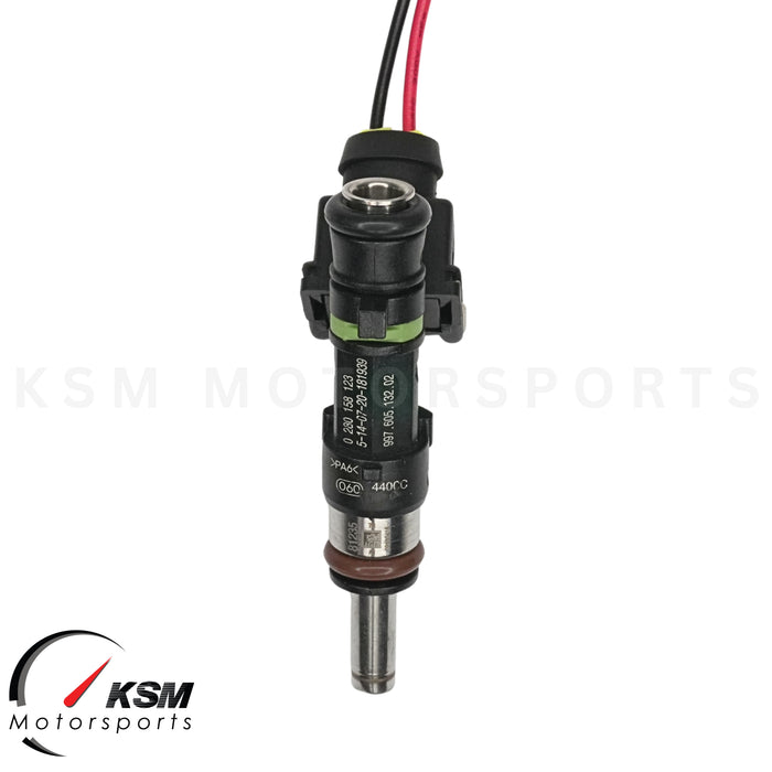 8 x Fuel Injectors fit Bosch 0280158123 440cc 42lb Long Nozzle EV14ST E85
