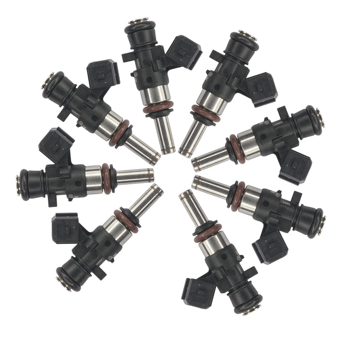 8 x 440cc 42lb Fuel Injectors fit Bosch EV14KT Long Nozzle E85 LS3 LS7 LSA