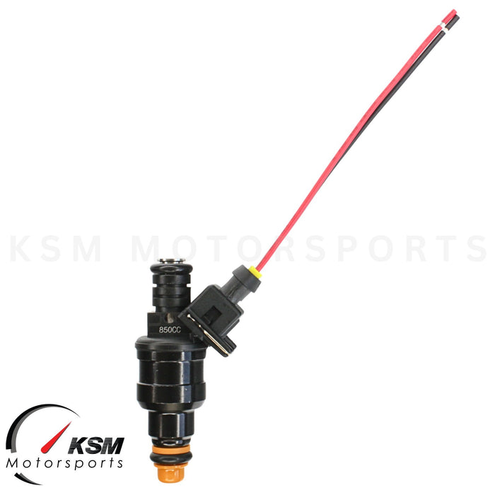 Set 6 x 850cc 80LB Einspritzdüsen, breite Passform, Bosch für BMW, AUDI, FORD, GMC, BUICK