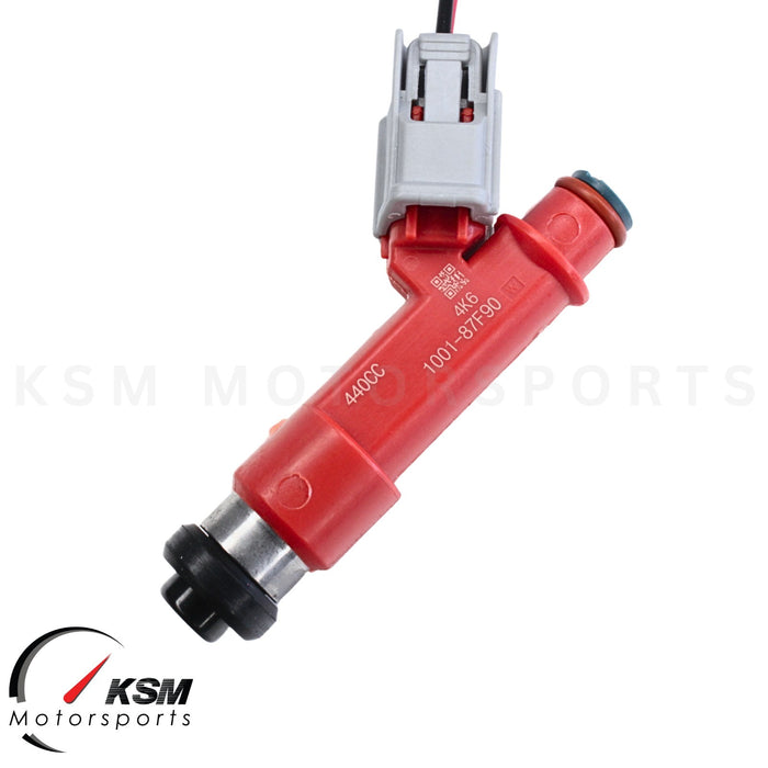 4 x 440cc fit Denso FUEL INJECTORS For MAZDA RX8 13B ROTARY 1.3L TURBO