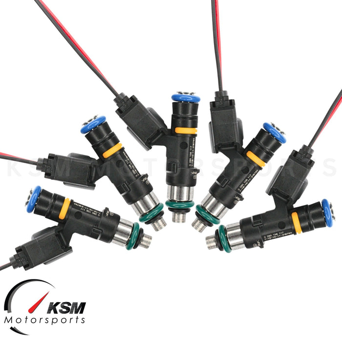 5 x 1600cc fuel injector for FORD FOCUS MK2 2.5T RS ST fit BOSCH EV14 High Imp