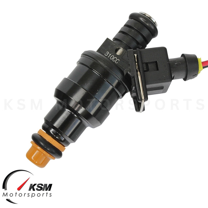 Set 6 x  310cc 30LB Fuel Injectors Wide fit Bosch Chevy GMC V6 3.8L 2.8L Turbo