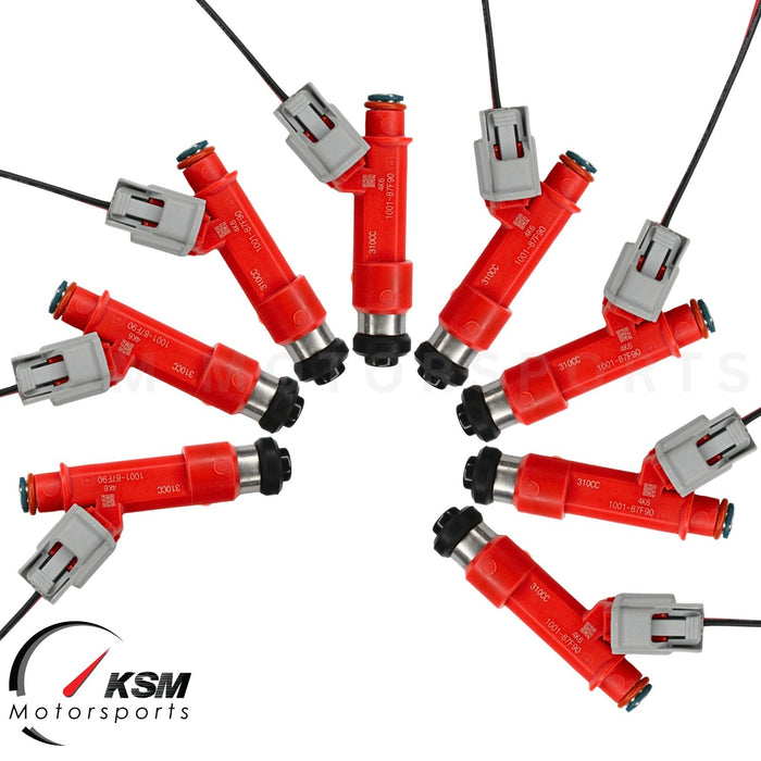 8 x 310cc 30lb Fuel Injectors for Toyota 1UZFE E85 LEXUS SOARER V8 FIT AISIN
