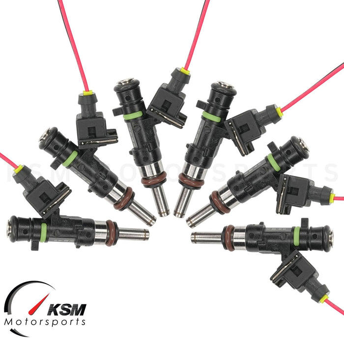 6 x Fuel Injectors fit Bosch 0280158123 1200cc 114 lb Long Nozzle EV14ST E85