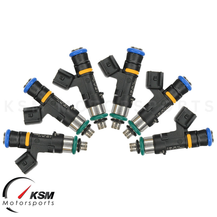 6x 750cc 70lb fuel injectors for AUDI 2.7 Turbo C5 S4 A6 Allroad fit BOSCH EV14