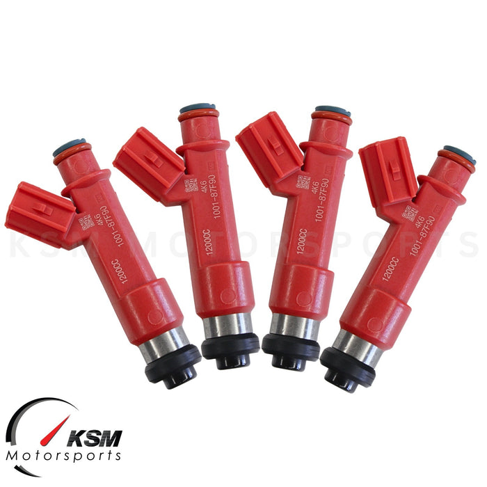 4 x 1200cc fit Denso FUEL INJECTORS For MAZDA RX8 13B ROTARY 1.3L TURBO