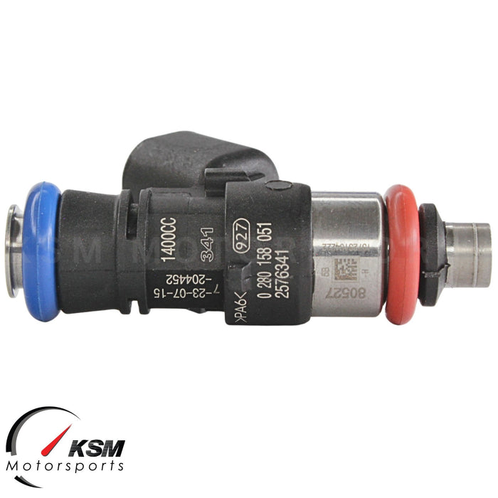 6 x 1400 cc Short EV14 passend für Bosch-Einspritzdüsen E85, sichere hohe Leistung 