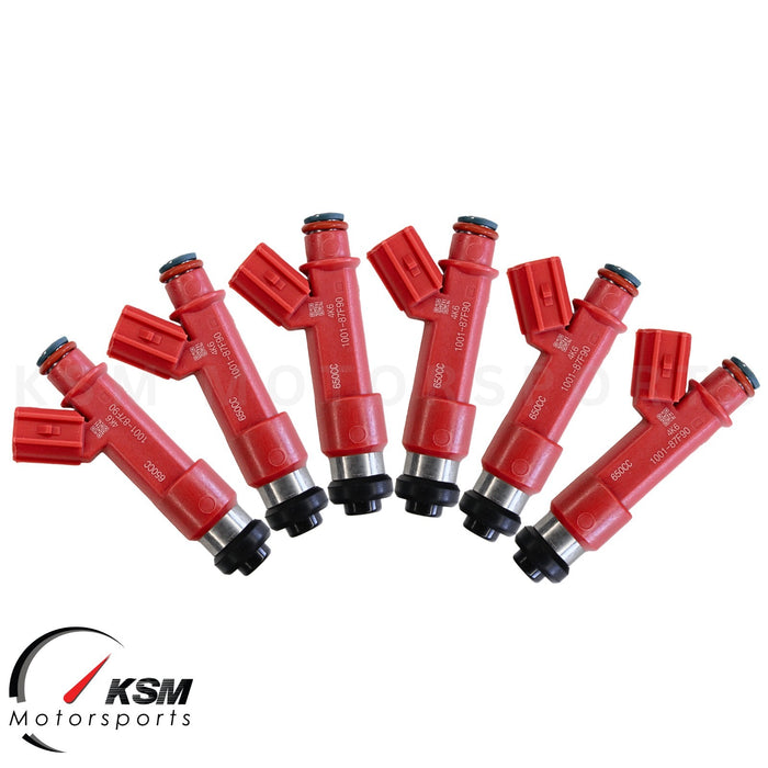 650cc Fuel Injectors for Nissan RB20DET RB26DETT R32 R33 R34 GTR E85 fit DENSO