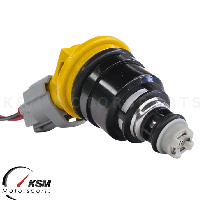 4 x 550cc 555cc Fuel Injectors for Nissan Nismo SR20DET 180sx 200sx Silvia E85