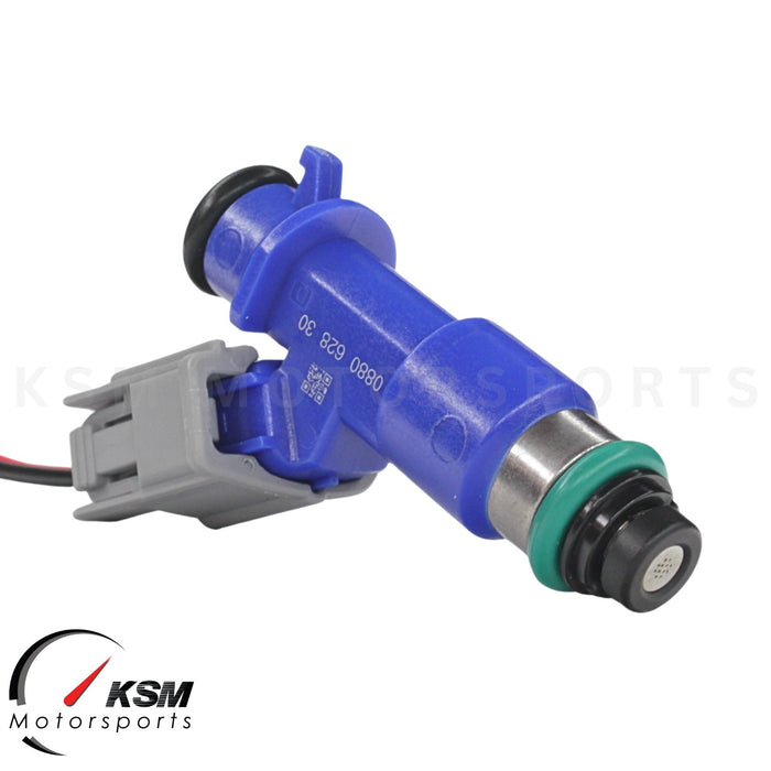 4 x 410cc fuel Injectors with Plug & Play OBD2 adapters for Honda Acura RDX