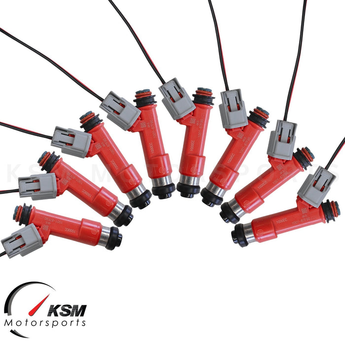 8 x 1000 cc Einspritzdüsen 1001-87F90 für Toyota Supra Turbo 1JZGTE 2JZGTE 