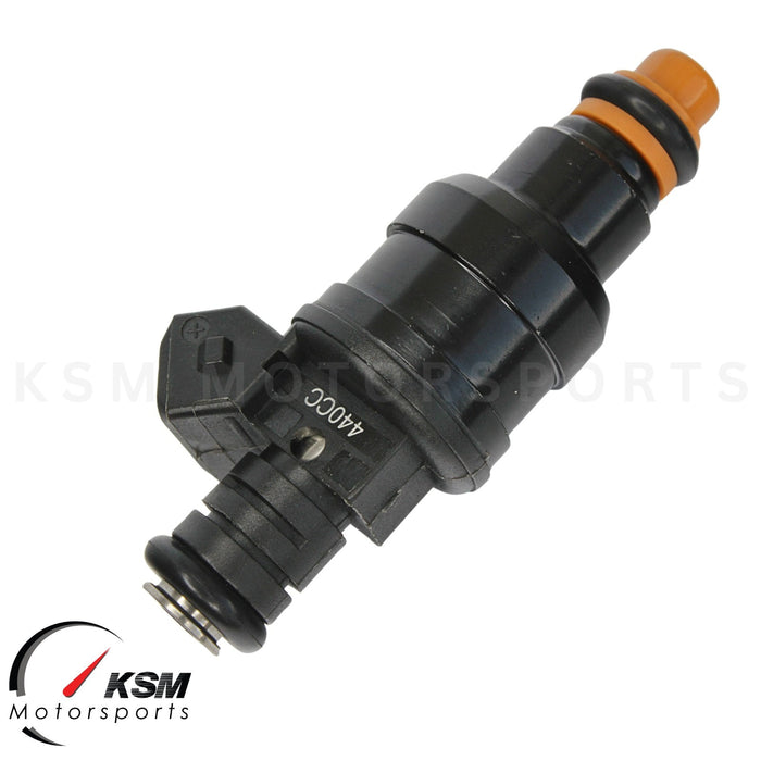 Set 6 x  440cc 42LB Fuel Injectors Wide fit Bosch Chevy GMC V6 3.8L 2.8L Turbo