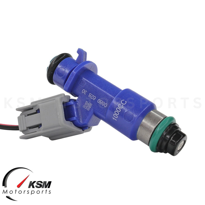 4 x 1000cc fuel Injectors with Plug & Play OBD2 adapters for Honda Acura RDX