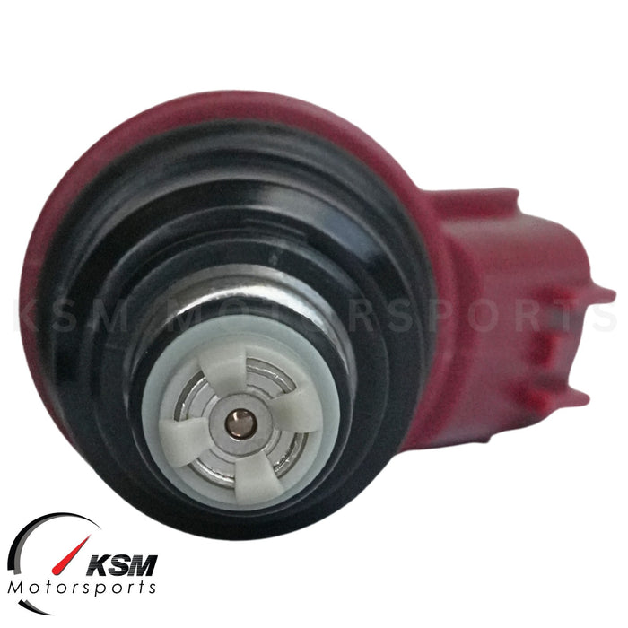 6 x 1600cc side feed fuel injectors RR544 for Nissan Fairlady Z32 300ZX VG30DETT