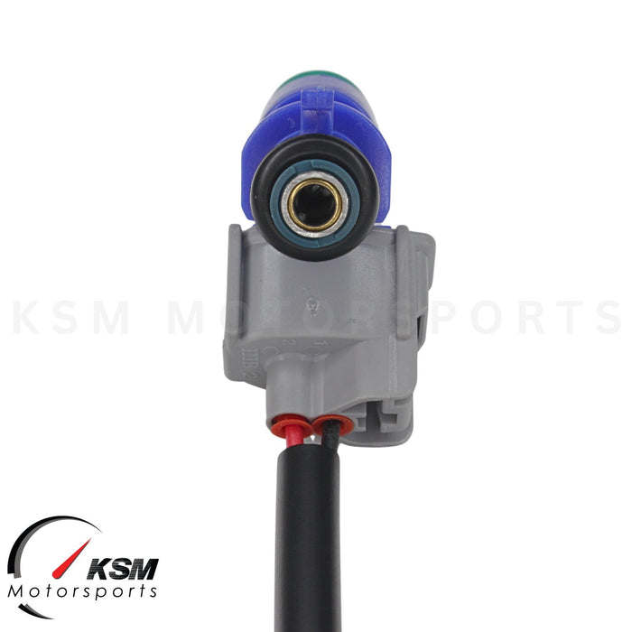 4 x 550cc fuel Injectors with Plug & Play adapters for Honda Acura RDX