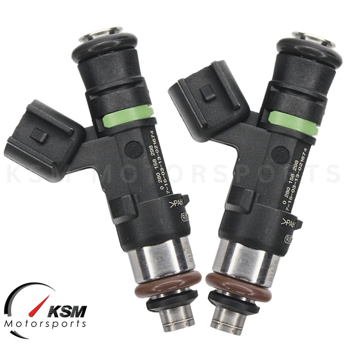 8 x 621cc 56lb Petrol Gas Fuel Injectors EV14ES USCAR E85 Compatible 0280158298