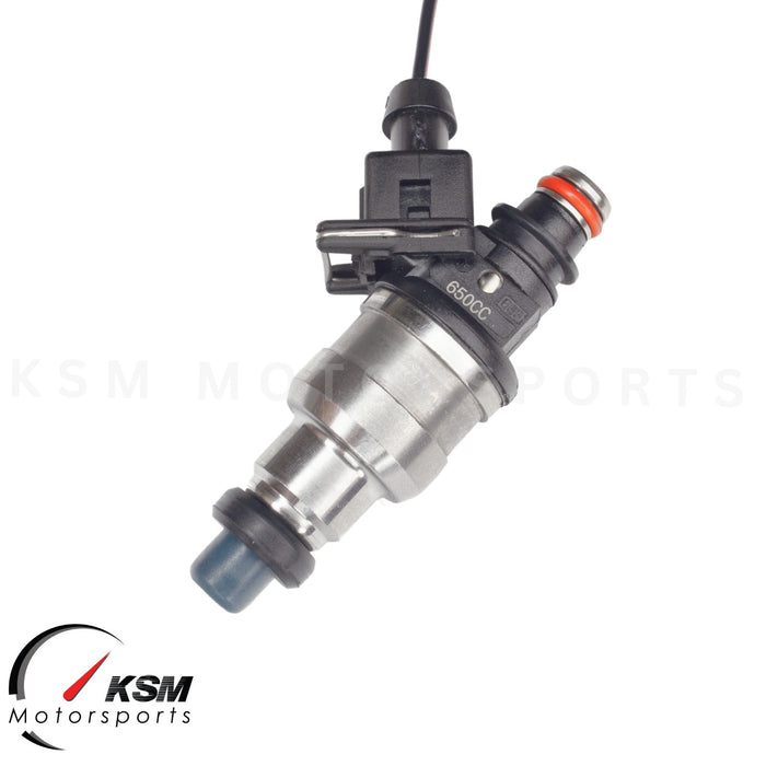 6 x 650cc 60LB Fuel Injectors for Honda Acura NSX VTEC DOHC