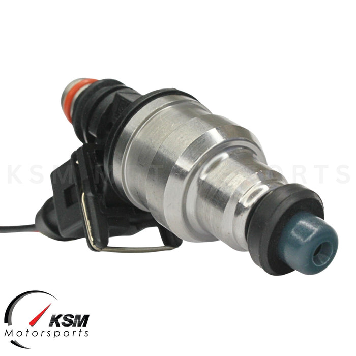 Set 4 x 1300cc KSM Fuel Injectors For EVO 4-9 RX-7 FC3S 13B 20B 4AGE 4G63T EV1