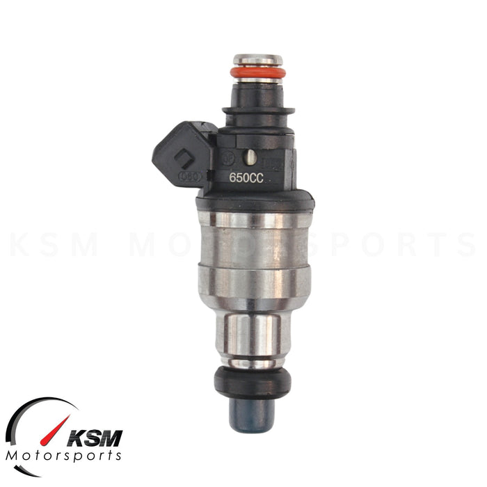 6 x 650cc 60LB Fuel Injectors for Honda Acura NSX VTEC DOHC