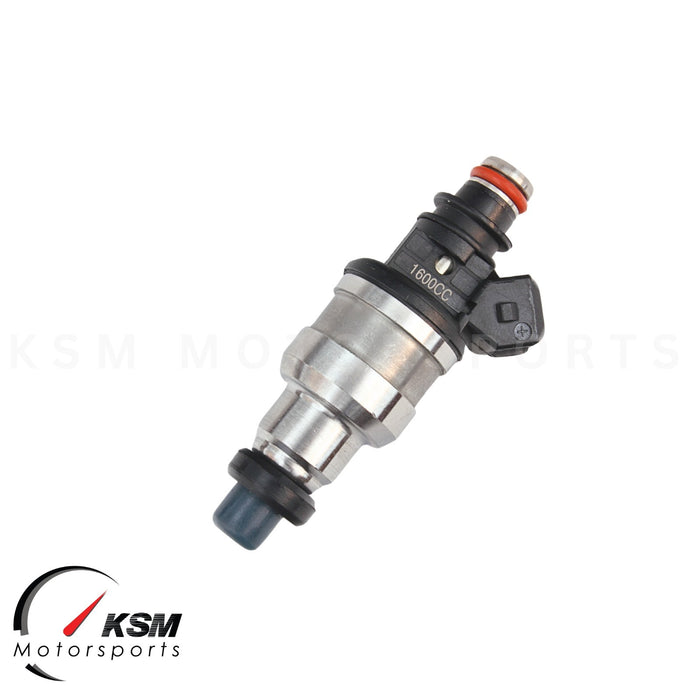 4x 1600cc Fuel Injectors for Civic Integra Acura all D B F H K ZC VTEC w/ clips