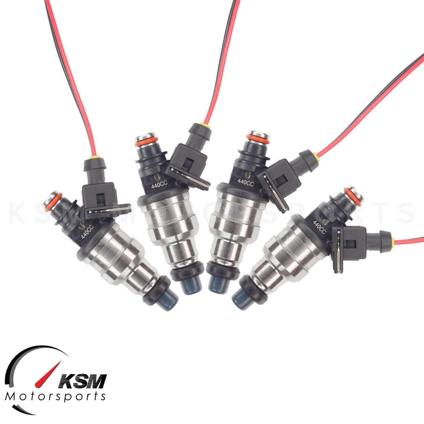 4x 440cc Fuel Injectors Fit Honda OBD1 OBD2 B16 B18 B20 D15 D16 D18 F2 ...