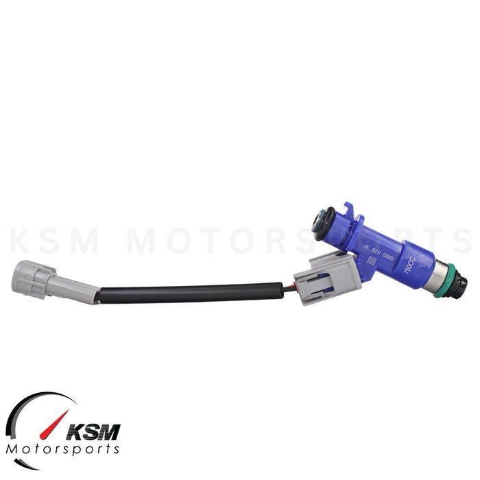 4 x 750cc fuel Injectors with Plug & Play adapters for Honda Acura RDX