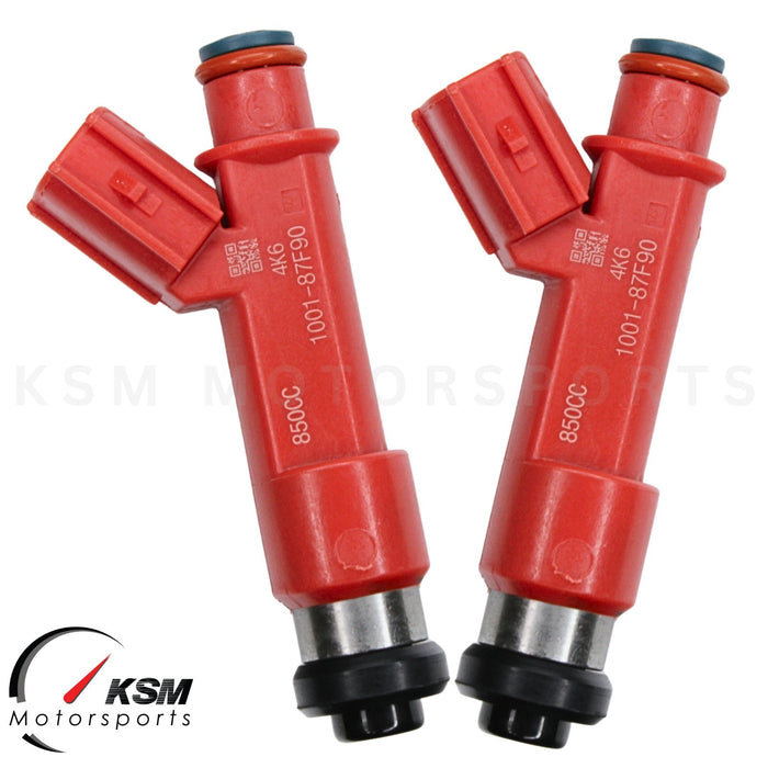2 x 850cc Fuel Injectors 80lb for Mazda RX-7 13B FC3S 1.3L Turbo High Impedance