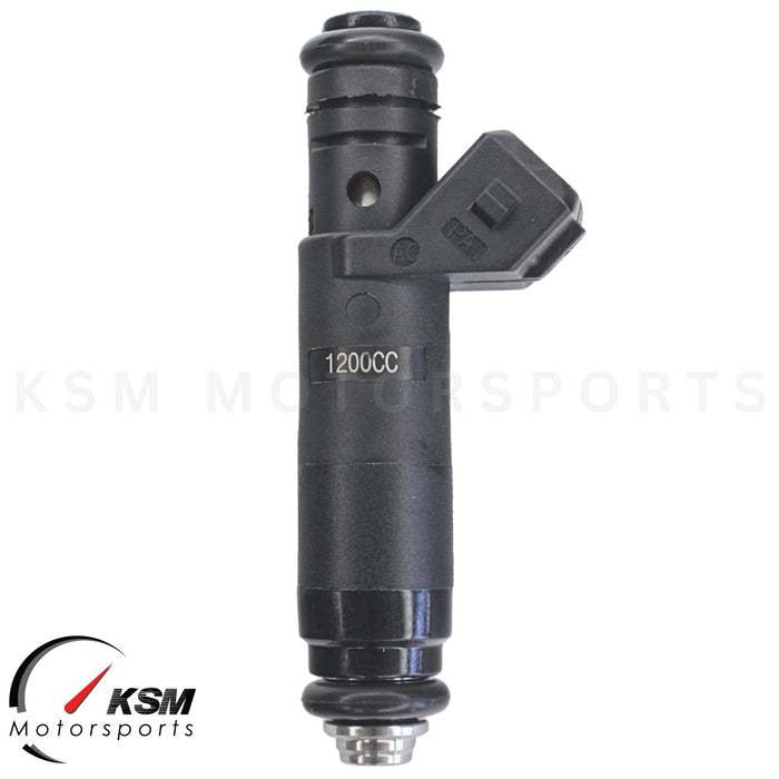 4 x 1200cc 114lb fit Siemens Deka Fuel Injectors EV1 E30 S14 M10 Turbo DOHC 420a