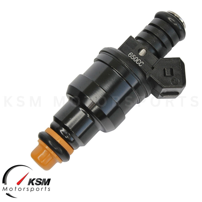 6 x 650cc Fuel Injectors for A6 323i 325i 328i 525i Mustang Regal V6 E85