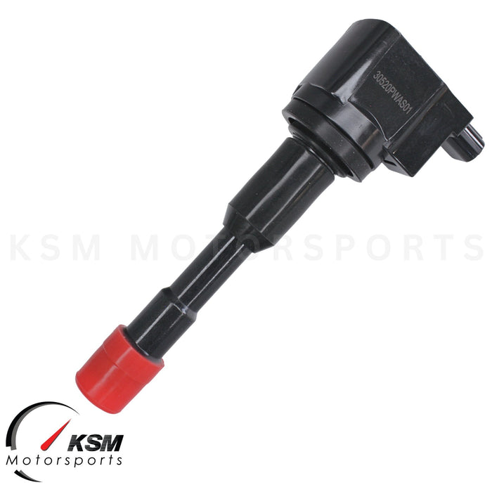4 x Ignition Coil for 03-05 Honda Civic Hybrid Sedan L4 1.3L Front 30520-PWA-S01