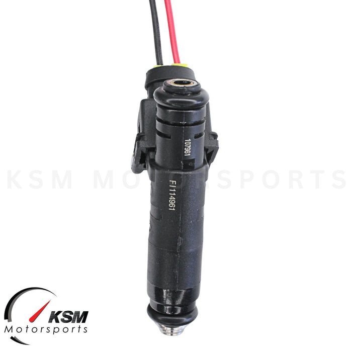 4 1200cc for Siemens Deka 114LB High Impedance Fuel Injector EV1 110324 FI114992