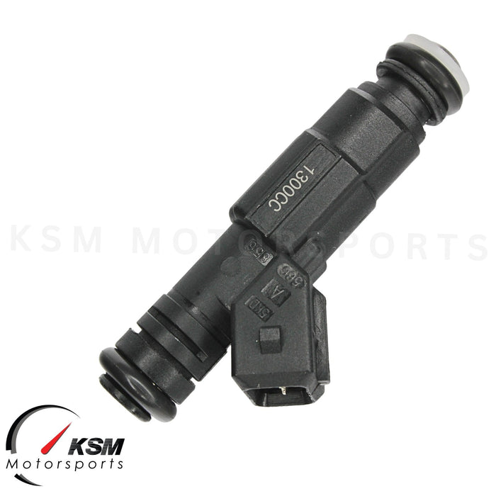 4 x EV6 Fuel Injectors 1300cc 124lb For Ford BMW VW Audi 1.8 2.0 2.3L Turbo EV1