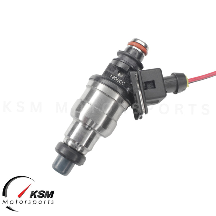 6 x 1200cc 114LB Fuel Injectors for Honda Acura NSX VTEC DOHC